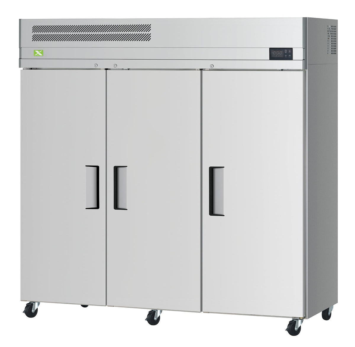 RefrigerationX XR72-3-N Three-Door Top Mount Reach-In Refrigerator