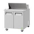 RefrigerationX XST-36-15-N6 Two-Door Mega Top Sandwich/Salad Prep Table