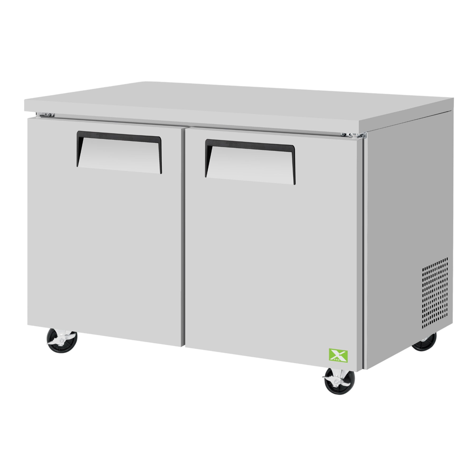 RefrigerationX XUF-48-N Two-Door Undercounter Freezer