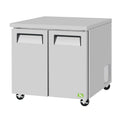 RefrigerationX XUR-36-N6 Two-Door Undercounter Refrigerator
