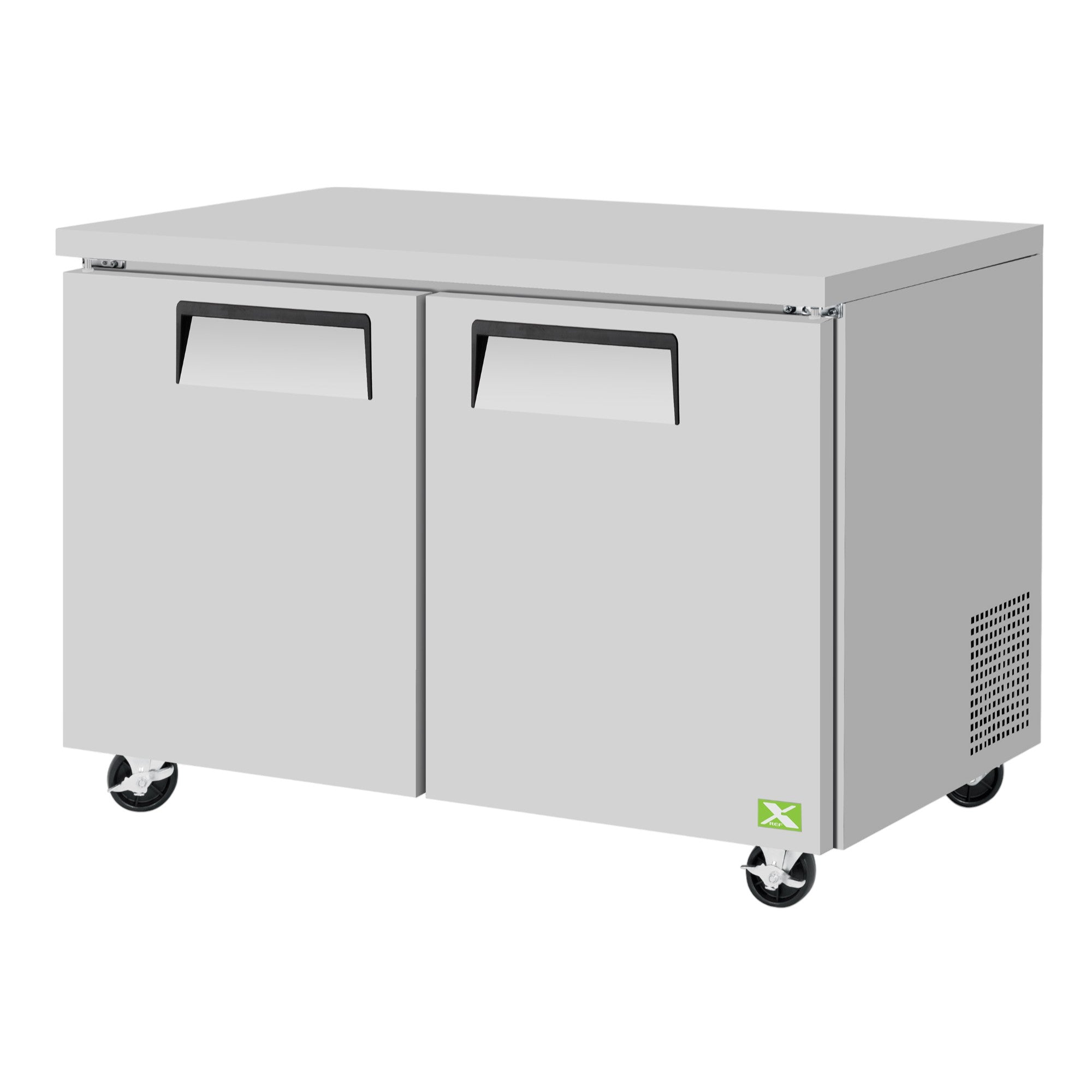 RefrigerationX XUR-48-N6 Two-Door Undercounter Refrigerator